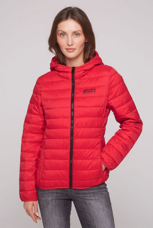 SOCCX Outdoorjacke mit elastischem Saumabschluss von SOCCX