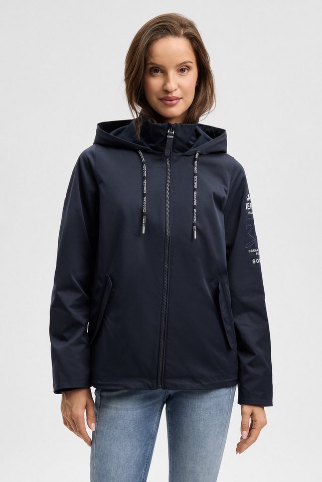 SOCCX Outdoorjacke mit verstellbarem Gummizug im Saum von SOCCX