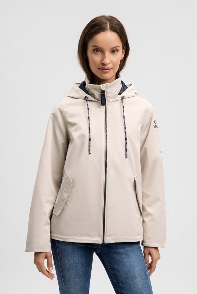 SOCCX Outdoorjacke mit verstellbarem Gummizug im Saum von SOCCX