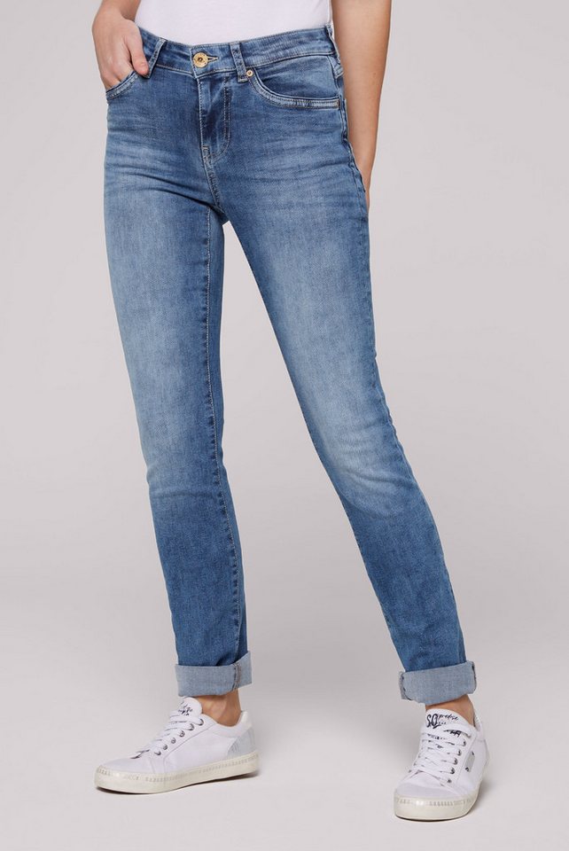 SOCCX Regular-fit-Jeans mit normaler Leibhöhe von SOCCX