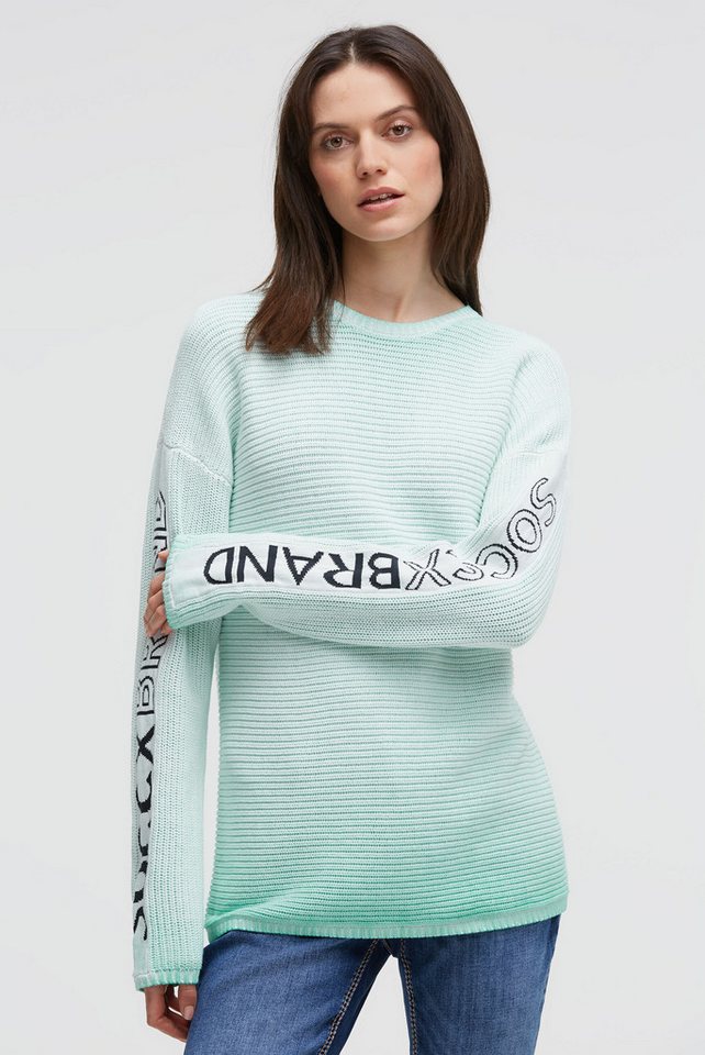 SOCCX Rundhalspullover aus Baumwolle von SOCCX