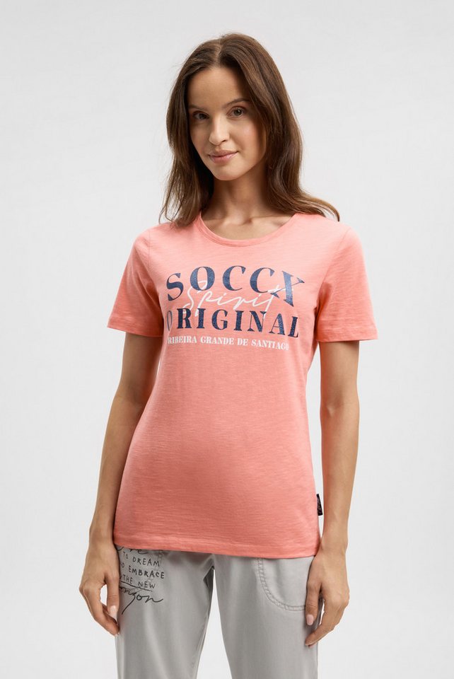 SOCCX Rundhalsshirt aus Baumwolle von SOCCX