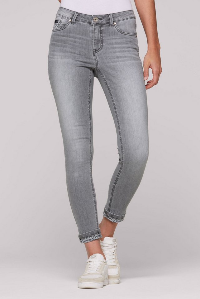 SOCCX Slim-fit-Jeans mit Turn-Up Saum von SOCCX