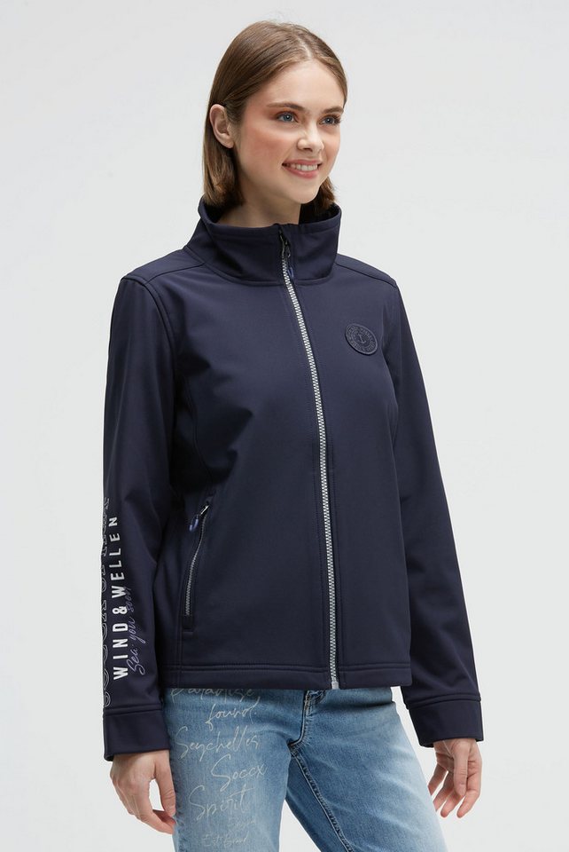 SOCCX Softshelljacke mit Stehkragen von SOCCX