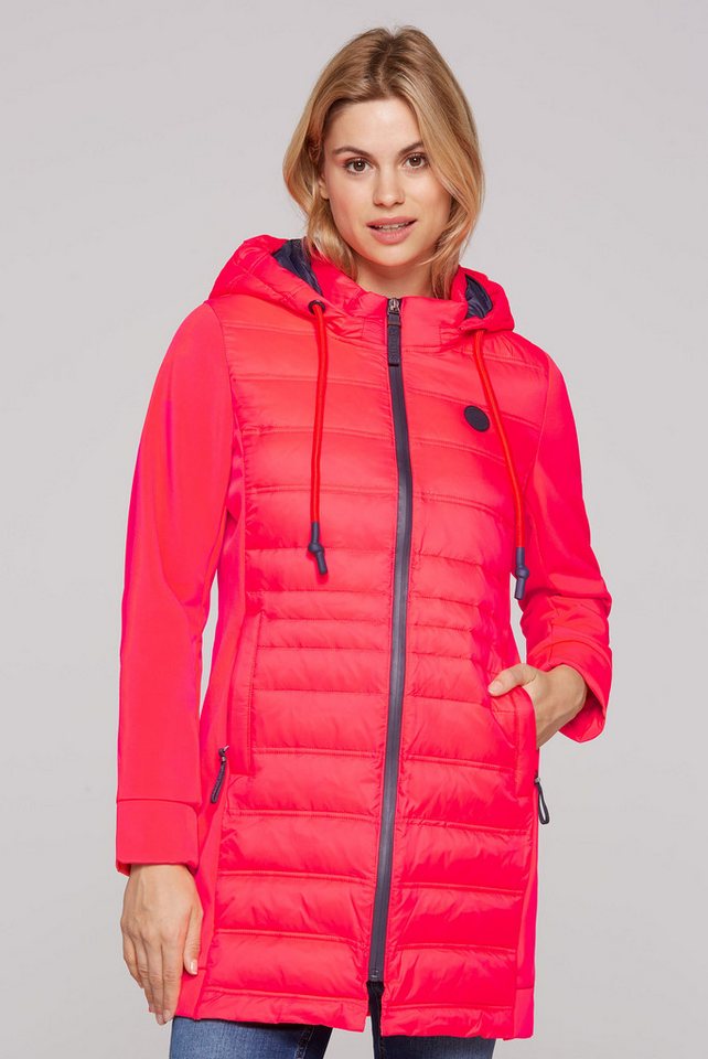 SOCCX Softshelljacke mit abtrennbarer Kapuze von SOCCX