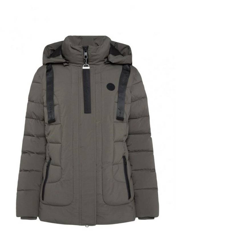 SOCCX Steppjacke Puffer-Jacke mit abtrennbarer Kapuze olive mit abnehmbarer Kapuze von SOCCX