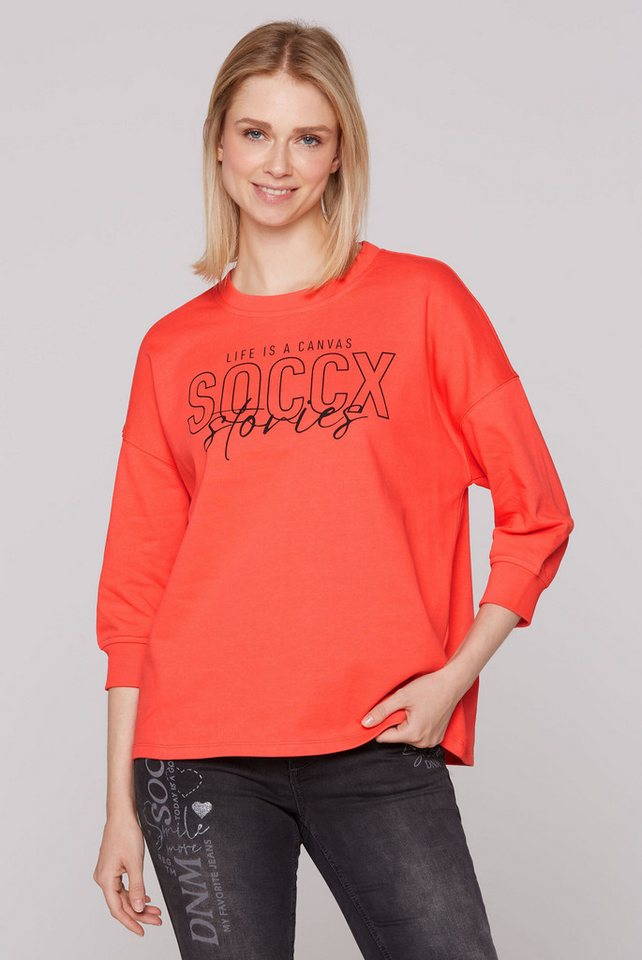 SOCCX Sweater mit überschnittenen Schultern von SOCCX