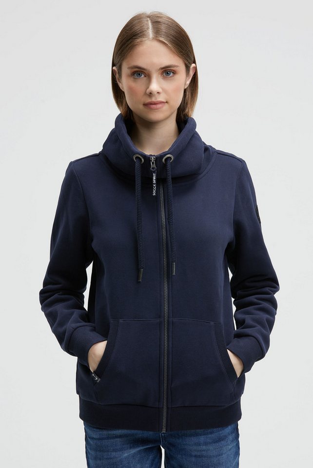 SOCCX Sweatjacke mit weicher Innenseite von SOCCX