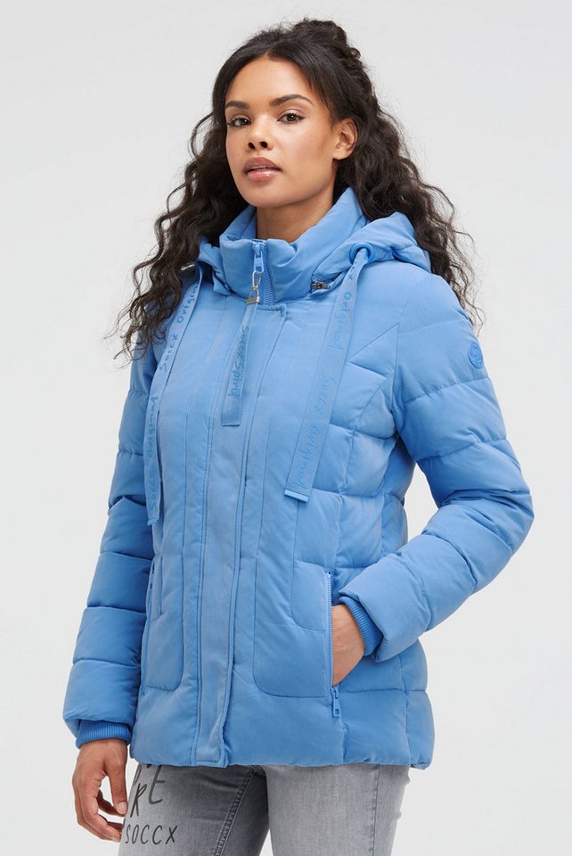 SOCCX Winterjacke mit Reißverschluss an den Einschubtaschen von SOCCX