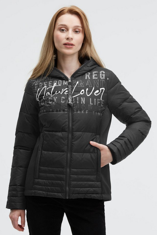 SOCCX Winterjacke mit Windbreaker-Bündchen von SOCCX