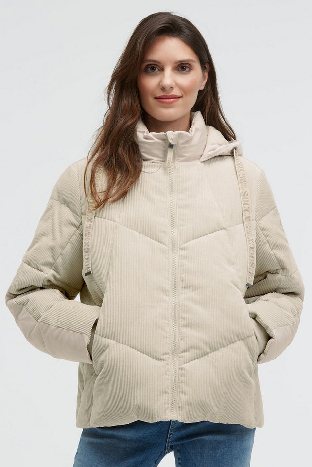 SOCCX Winterjacke mit Windfangleiste von SOCCX