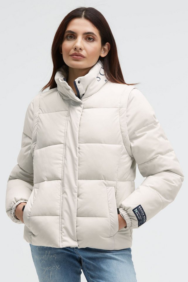 SOCCX Winterjacke mit abnehmbaren Ärmeln von SOCCX
