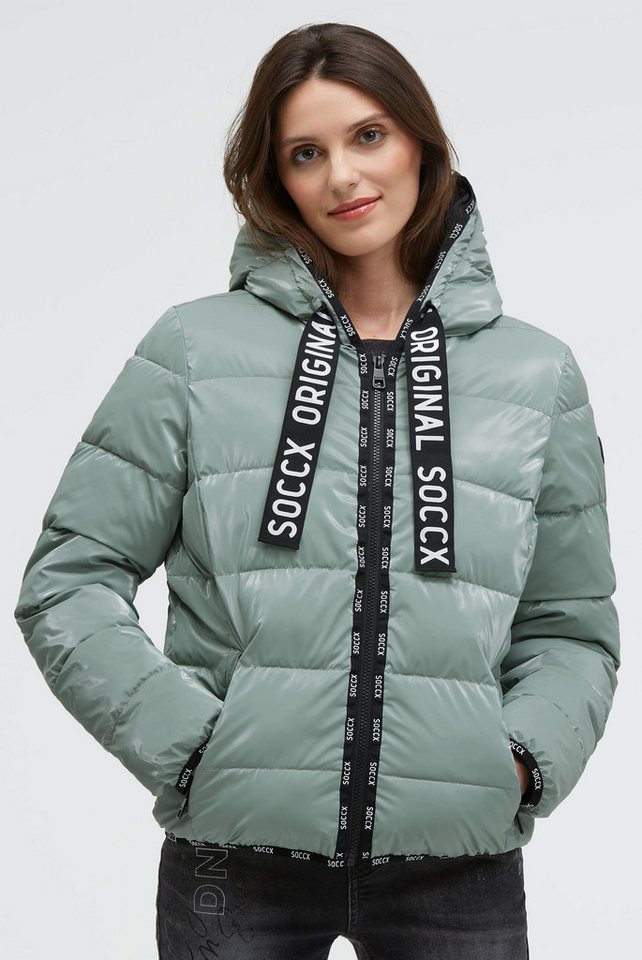 SOCCX Winterjacke mit elastischem Saumabschluss von SOCCX