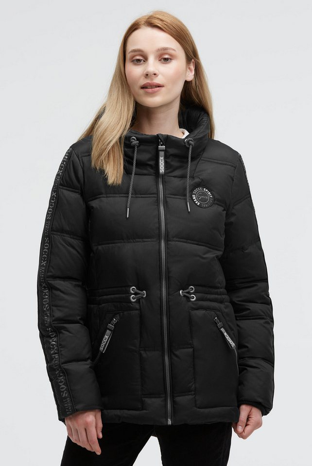 SOCCX Winterjacke mit integrierter Kapuze von SOCCX