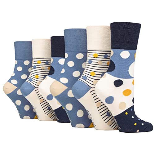 6 Paar Socken mit sanftem Griff, Größe 37-42, 6 x RH258, 4-8 6 Paar Socken mit sanftem Griff, Größe 37-42, 6 x RH258, 4-8 von SOCK SHOP GENTLE GRIP