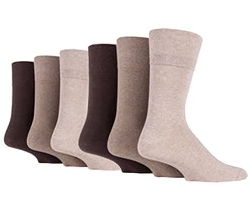 Bigfoot Diabetikersocken für Herren, sanfter Griff, Größe 46-48, 6 Paar, 6 x RD93BF, 12-14 von SOCK SHOP GENTLE GRIP