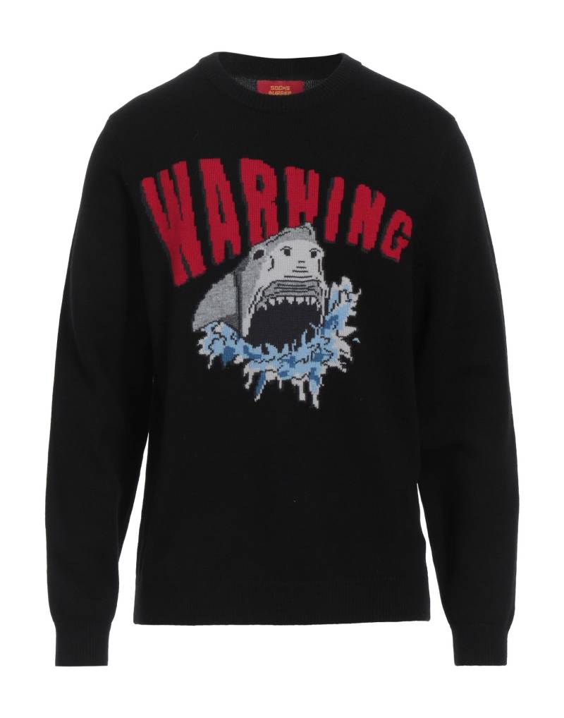 SOCKS BURGER AND FRIES Pullover Herren Schwarz von SOCKS BURGER AND FRIES