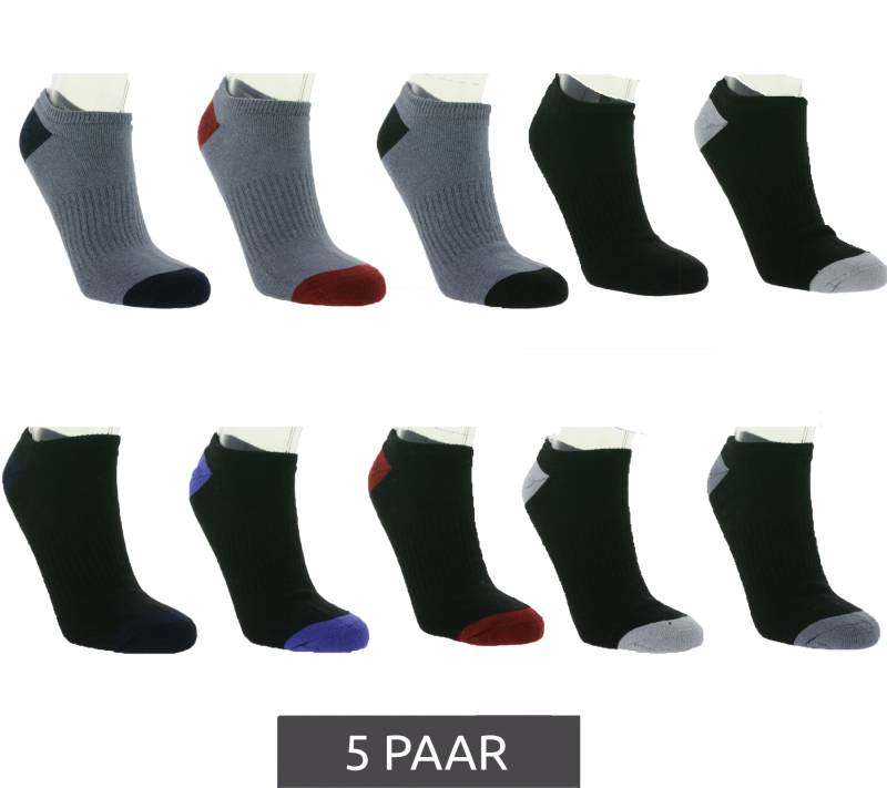 5 Paar SOCKSWEAR Baumwoll-Strümpfe Sneaker-Socken Voll-Frottee Socken NAN 7673818 Schwarz oder Mehrfarbig von SOCKSWEAR