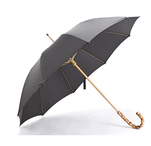 Regenschirm Golfschirm 10 Knochen Windfester Stockschirm Bambusgriff Retro Gentleman Manueller Baldachin Belüfteter Regenschirm Sturmfest Schirm Regenschirm Golfschirm 10 Knochen Windfester Stockschirm Bambusgriff Retro Gentleman Manueller Baldachin Belüfteter Regenschirm Sturmfest Schirm von SOCUY