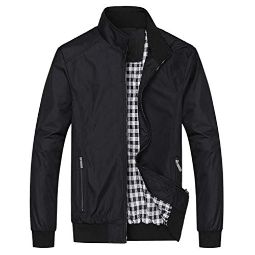 Übergangsjacke Herren Bomberjacke Sommer Blouson Jacke Leicht Freizeitjacke Mäntel Männer von SODSIM