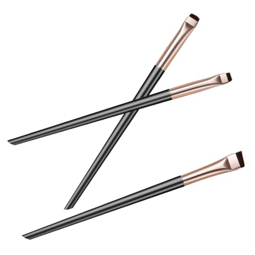 SOESFOUFU 1satz Abgewinkelter Eyeliner Pinsel Teiliges Kosmetik-tool Für Präzises Augen-make-up Für Lidschatten Und Augenbrauen Weich Und Langlebig Für Profis Und Anfänger von SOESFOUFU