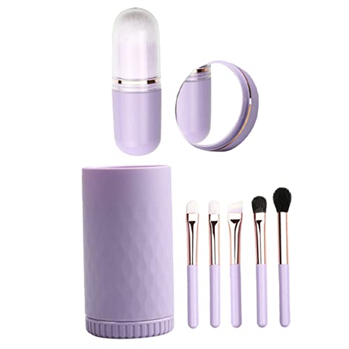 SOESFOUFU 1 Satz Make-up-Pinsel-Set pinselset make up makeup pinsel set Make-up-Pinsel-Organizer mit Deckel Gesichts-Make-up-Pinsel Mädchen Bürste erröten pinsel einstellen Fräulein wolle von SOESFOUFU