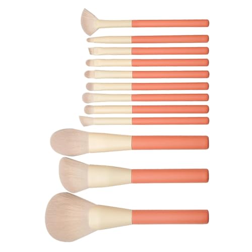 SOESFOUFU 1 Satz 12st Make-up-pinsel-set Kosmetikpinsel Für Mädchen Tragbarer Make-up-pinsel Lidschattenpinsel Puderpinsel Foundation-make-up-pinsel Lippenpinsel Haupt Kunstfaser Holzgriff von SOESFOUFU