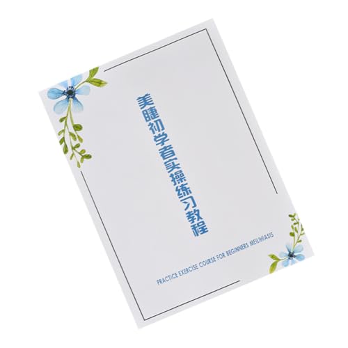 SOESFOUFU 1 Stück / 6 Lernen Des Lernens Wimper Pfropfen Papier Salon Leitag Play Papier Weiß von SOESFOUFU