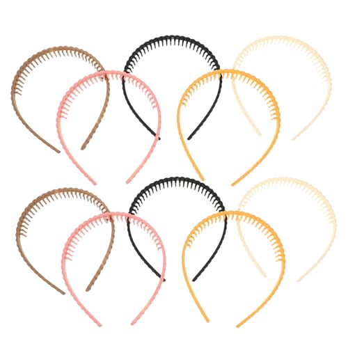 SOESFOUFU 10 Stück Elastische Geflochtene Stirnbänder: Rutschfestes Haarband Für Damen Zum Gesichtswaschen, Für Sport Und Tägliche Aktivitäten – Stilvolles Haar-accessoire Für Mädchen Und von SOESFOUFU