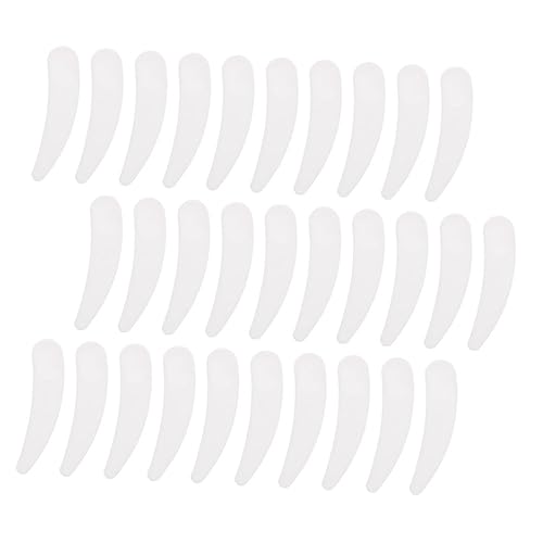 SOESFOUFU 100 Stück Teiliges Kosmetikspatel aus Hochwertigem Kleiner Creme Löffel für Gesichts und Augencreme Hygienisch Leicht Flexibel Einsetzbar für Verschiedene Cremetiegel und von SOESFOUFU