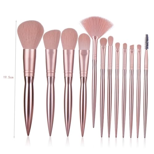 SOESFOUFU 12stücke Teiliges Make-up Kosmetikpinsel Mit Tasche Puderpinsel Für Damen Professioneller Gebrauch von SOESFOUFU
