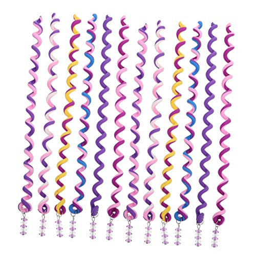 SOESFOUFU Haarspangen für Mädchen Spiral-haarflechter Zopfwerkzeug für Haar-styling und Flechten 12 Stück von SOESFOUFU