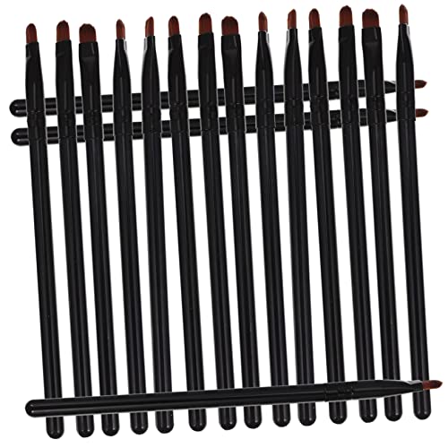 SOESFOUFU 18stücke Teiliges Make-up-tool-set Mit Flachem Eyeliner-pinsel Concealer-pinsel Und Augenbrauenpinsel Für Foundation Und Highlighter Synthetische Bürsten Für Täglichen von SOESFOUFU