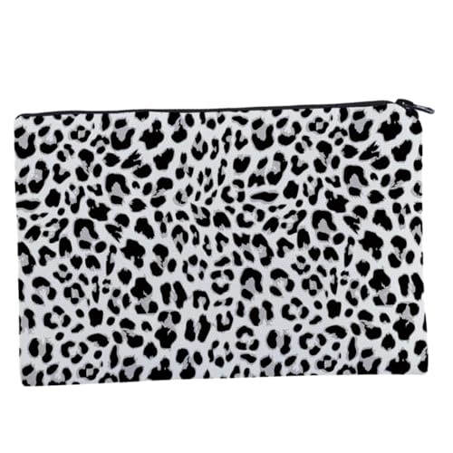 SOESFOUFU 1stück Leopard Kosmetiktasche Für Frauen Tragbarer Aufbewahrungsbeutel Für Toilettenartikel Vielseitige Reisetasche Stilvolle Handtasche Für Mädchen Leicht Und Praktisch von SOESFOUFU