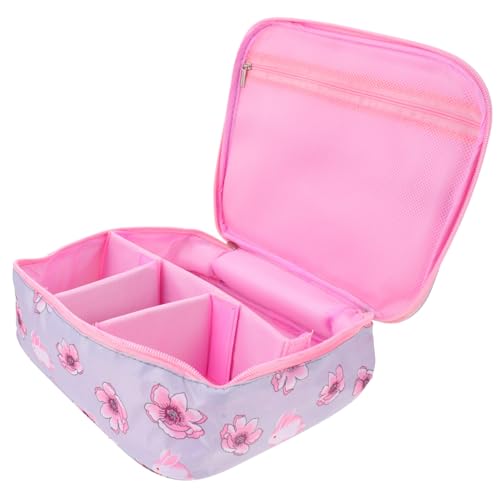 SOESFOUFU 1pc Women Reißverschluss Kosmetik Organizer Chic Make -up -Beutel -Reise -waschbeutel von SOESFOUFU