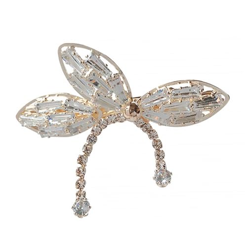SOESFOUFU 1stück Zierlicher Haarklammer Mit Quaste Und Strass Schmetterlings-haarspange Für Damen Duckbill Clip Elegantes Haaraccessoire Für Hochzeiten Und Feiern von SOESFOUFU