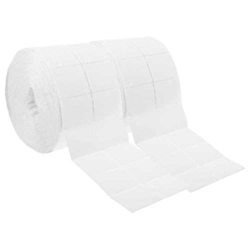 SOESFOUFU 2rollen Fusselfreie Nagelwaschtücher Make-up Entferner Pads Für Maniküre Und Nagellackentfernung Praktisch Für Zuhause Und Unterwegs von SOESFOUFU