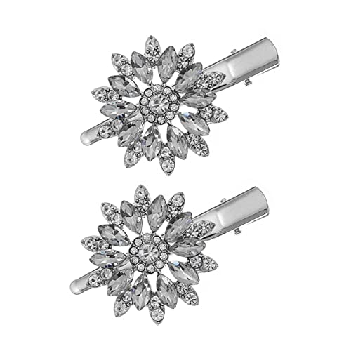 SOESFOUFU Strass Haar Clip Seite Haarnadel Chic Haarnadel Für Frauen Top Clip Für Haar Hochzeit Haar von SOESFOUFU