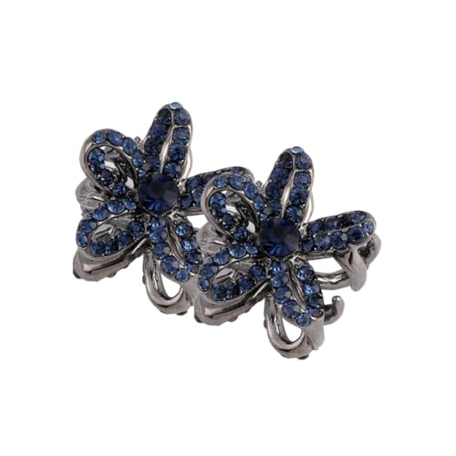 SOESFOUFU 2 Stück Kleine Haarklammern Mini Haar Clips für Damen Blüten Designs Zubehör für Haarstylings und Dekoration Leicht und Tragbar von SOESFOUFU