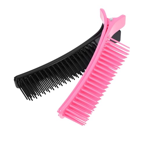 SOESFOUFU 2stücke Haar Styling Werkzeug Lockenwickler-clips Zum Abteilen Friseur-haarspangen Aus Zuverlässigem Material Leicht Und Langlebig Für Mädchen Und Erwachsene von SOESFOUFU