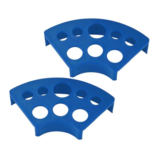 SOESFOUFU 2 Stück Tattoo Tintenbecher Halter Pigment Behälter für Tattoo Zubehör Praktischer Organizer für Professionelle und Private Nutzung Langlebig von SOESFOUFU