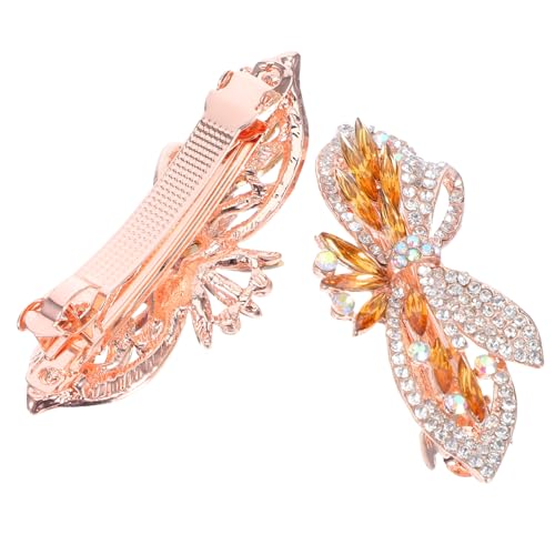 SOESFOUFU 2 Stück Teiliges Haarspangen mit Schmetterlingsmotiv Metallische Haarklammern mit Funkelnden Strasssteinen Damen Haaraccessoires für Hochzeit Party und Alltag SOESFOUFU 2 Stück Teiliges Haarspangen mit Schmetterlingsmotiv Metallische Haarklammern mit Funkelnden Strasssteinen Damen Haaraccessoires für Hochzeit Party und Alltag von SOESFOUFU