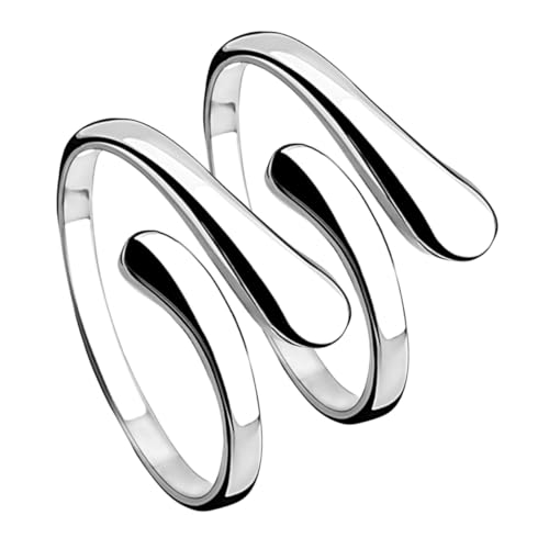 SOESFOUFU 2 Stück Verstellbarer Offener Damenring Geometrisch Minimalistisch Langlebiger Kupferring Komfortabel für Alltag Party und Dates Modisches Schmuckaccessoire SOESFOUFU 2 Stück Verstellbarer Offener Damenring Geometrisch Minimalistisch Langlebiger Kupferring Komfortabel für Alltag Party und Dates Modisches Schmuckaccessoire von SOESFOUFU