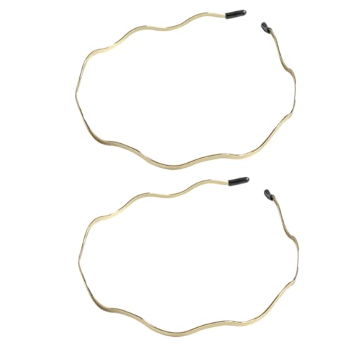 SOESFOUFU 2stücke Stylische Haarreifen Für Frauen Teiliges Schlichtes Design Perfektes Accessoire Für Alltag Für Mädchen Und Damen Angenehmes Tragegefühl Vielseitig Kombinierbar von SOESFOUFU
