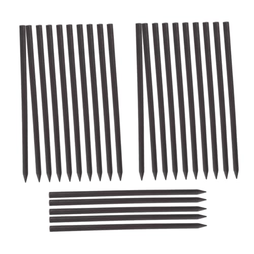 SOESFOUFU 25 Stück Teiliges Holz Haarnadeln Kreative Stiftform Glatte Oberfläche Stilvolle Haarschmuck Accessoires für Mädchen und Damen Eleganter Haarstab für Hochzeit und Alltag von SOESFOUFU