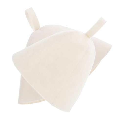 SOESFOUFU 2stücke Leichte Sauna-haube Aus Filz Wärmeisolierung Tragbare Dicke Saunahaube Für Lange Lockige Haare Für Damen Und Herren Für Sauna Und Wellness von SOESFOUFU