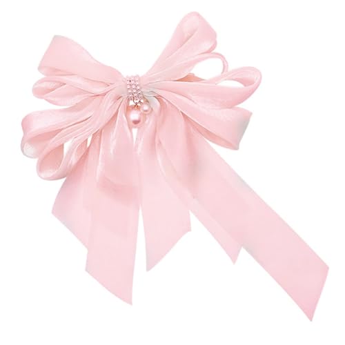 SOESFOUFU 2stücke Große Haarspange Mit Perlen Elegante Schleifen-haarclip Für Damen Rutschfester Haarhalter Für Dickes Und Dünnes Haar Für Partys Hochzeiten Und Alltag von SOESFOUFU