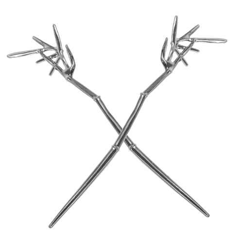 SOESFOUFU 2stücke Haarstäbchen Aus Bambus Für Langes Haar Chinesische Haaraccessoires Haargabel Zum Stylen Und Festklemmen Minimalistischer Schmuck Für Damen von SOESFOUFU