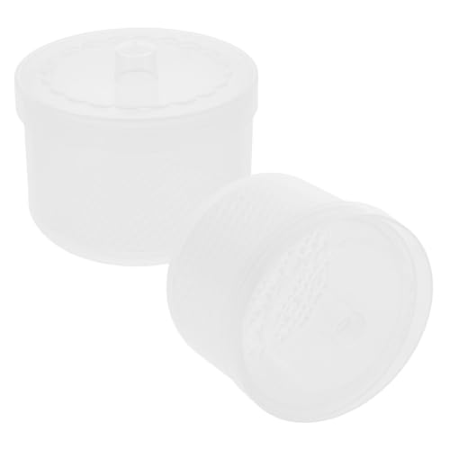 SOESFOUFU 2stücke Kunststoff Reinigungsbox Für Maniküre-tools Nagelwerkzeug Organizer Sterilisationsbehälter Für Nagelkunst Für Nagelstudios Und Zuhause von SOESFOUFU