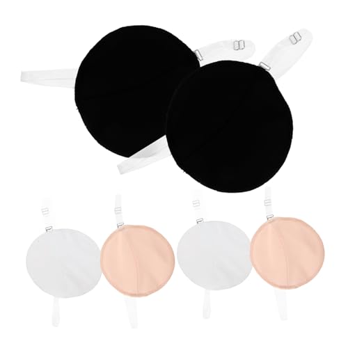 SOESFOUFU 3 Paare Schweißpads unter den Achseln Schweißpolsterung Achsel-Schweißpads Riemen schwitzen achsel underarm sweat pad Achselschweißpads für Damen Schweißpads für Frauen Polyester von SOESFOUFU